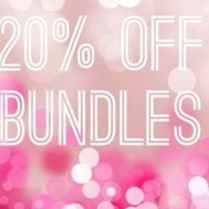 20% off bundles of 3+ items!!